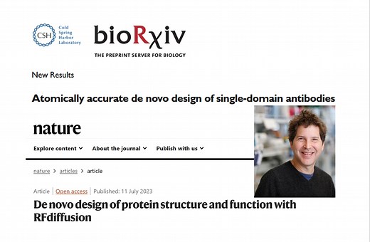【文献快讯】抗体设计里程碑：Baker团队RFdiffusion方法以原子精度设计高亲和力单域抗体，开创AI药物设计新纪元