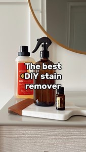 Got a tough stain? Try out this DIY stain remover and watch it disappear! 👕✨ What you'll need: 1 cup hydrogen peroxide (or water) 1 cap On Guard Laundry Detergent 20 drops of doTERRA Lemon essential oil 1 cup of vinegar Spray, let it sit, and wash—stains, gone! Thank you, @juliahunt. | doTERRA Essential Oils USA