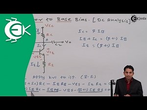 Collector to Base Bias Circuit in DC Analysis - Bipolar Junction Transistor - Analog Electronics