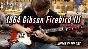 RARE GUITAR for today's new Episode of #GuitarOfTheDay: Michael Lemmo playing a 1964 Gibson Firebird III in rare sg red finish available here at #NormansRareGuitars! For any questions you may have or price inquiries about this #Gibson #FirebirdIII #ElectricGuitar give us a call at 818-344-8300. So what do you guys think of this #GibsonFirebirdIII? SELLING A GUITAR? click here: https://shorturl.at/asyMN SIGNUP FOR DISCOUNTS!!! click here: https://rb.gy/yspvvm ALL GUITARS NOW AVAILABLE FOR PURCHAS