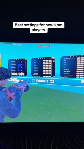 Best sittings for new kbm to players