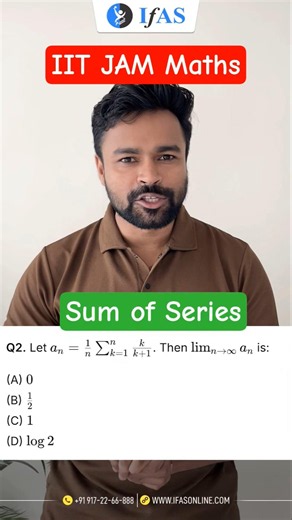 Sum of Series | Real Analysis | IIT JAM Maths