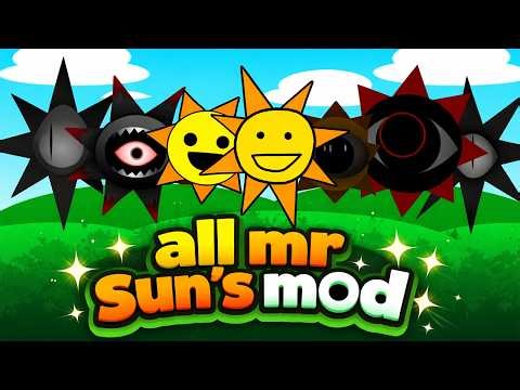Sprunki but all mr sun's mod