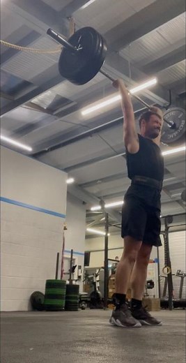 🔥 90kg CrossFit Complex Challenge | Low Hang Clean + Front Squat + Jerk 💪