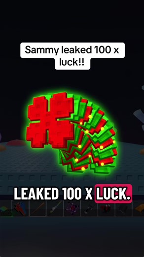 Sammy Leaks 100x Luck Announcement