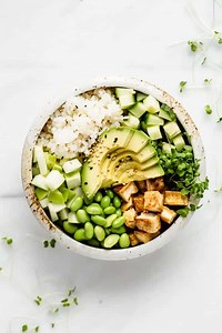 Vegan Poke Bowl - Choosing Chia