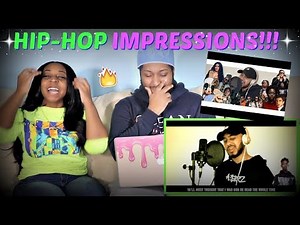 Azerrz "Hit Rap Songs in Voice Impressions 2!" REACTION!!!
