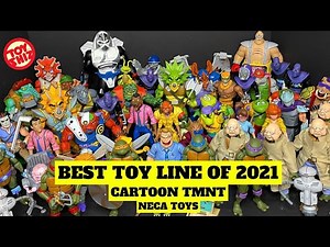 The Best Toyline of 2021: CARTOON TMNT by NECA Toys