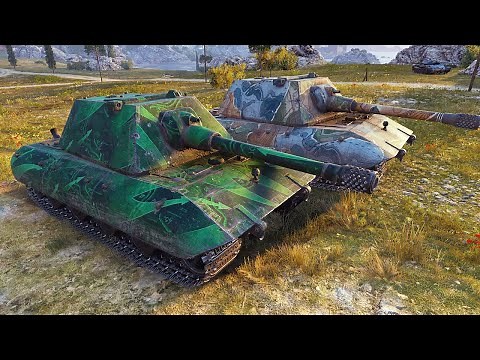 E 100 - Double Danger in the Mines - World of Tanks