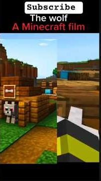 "The wolf" 🐺 A Minecraft film #minecraft #film #horror