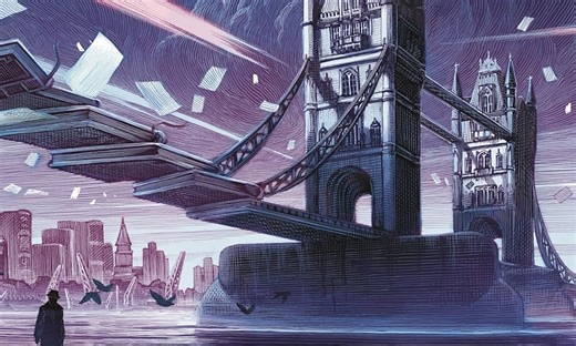 Alan Moore's new whimsical, wonderful, and wordy novel