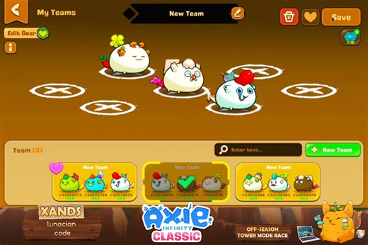 Paano nga ba i-3 stars ang Floors 6-10? Anong level 2 cards Axie team ang ginamet nyo? @followers #axietowermoderace #AxieInfinity #axieclassic #AxieCreator #ronin | Xands Gaming