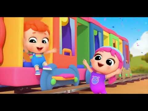 🚂 O Trenzinho da Alegria | Música Infantil Animada | Mundo Doce Kids 🎵