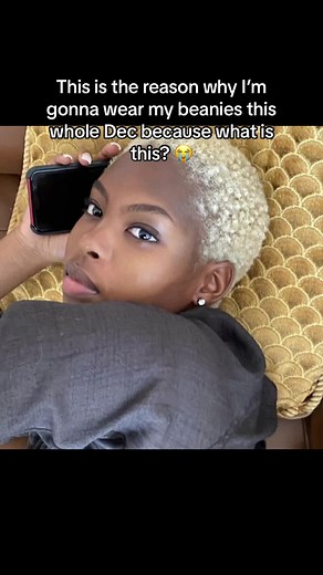 Bleached Afro Hair Woes in December