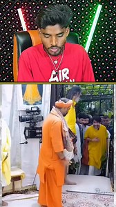 2.4M views · 282K reactions | प्रेमानंद महाराज से मिलने पहुंचे बागेश्वर बाबा 殺珞 #shorts #viral #facebook #trending #videos #premanandji #bageshwar #Baba #pyar | Guddu Akela | Facebook