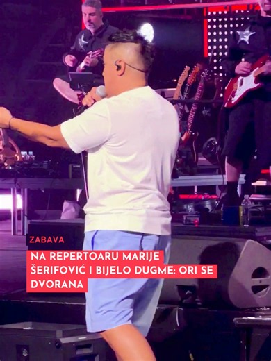 Na repertoaru Marije Šerifović i Bijelo Dugme: Ori se dvorana 🔥 📽️: Mondo #mondo #mondoportal #mondozabava