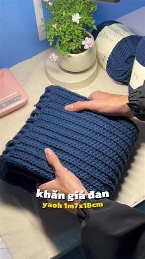 Hướng Dẫn Móc Khăn Quàng Cổ Đẹp Với Len Cotton