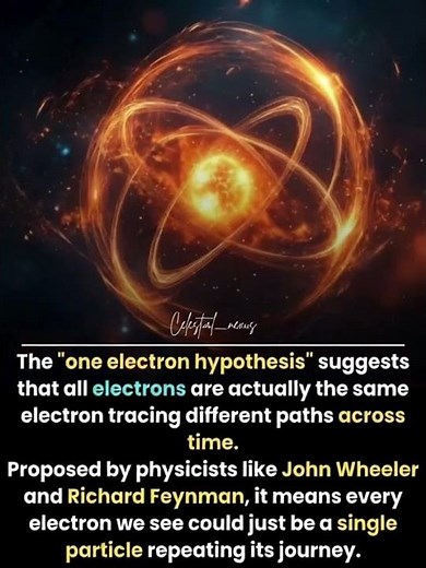 What If Every Electron Is Actually the SAME Physics Theory