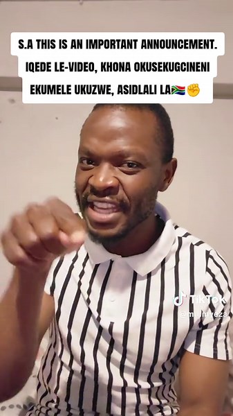 Important Unity Announcement for South Africa — Asidlali La