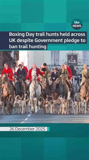 Boxing Day Trail Hunts Continue Across the UK