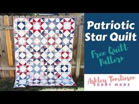 Make a HST quilt - Free Layer Cake Quilt Pattern