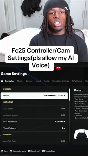 Optimizing FC25 Controller and Camera Settings