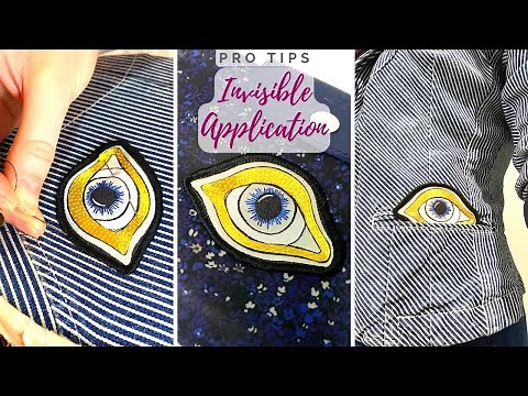 Pro Tip: How to Slip Stitch Sew on a Patch