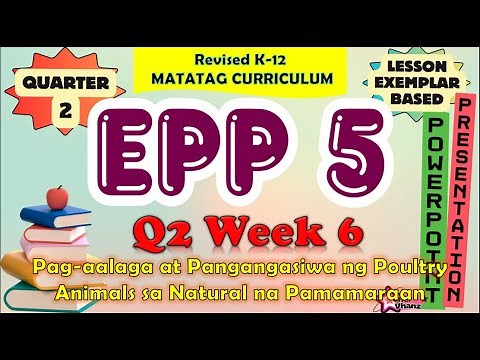 EPP 5 Quarter 2 Week 6 MATATAG Curriculum / Revised K-12 LE Based PowerPoint Presentation