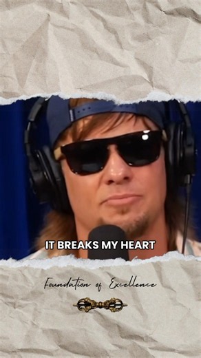 It breaks my heart. The way you have been operating has not been serving you. - Theo Von