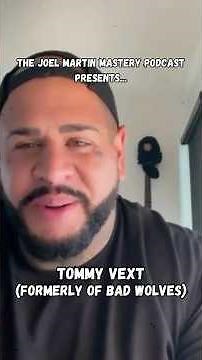 Founding Bad Wolves Vocalist Tommy Vext On The Joel Martin Mastery Podcast!