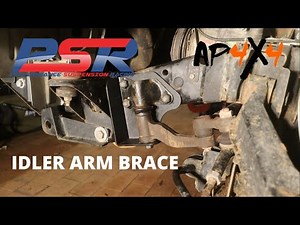 Idler Arm Brace Installation // D22 Navara