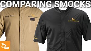 Need a new smock? This video compares our two woodturning smocks, so you can decide which one is best for you :) Shop now: https://www.woodturnerscatalog.com/p/89/2275/Craft-Supplies-USA-Lightweight-Woodturners-Smock | Craft Supplies USA | Facebook