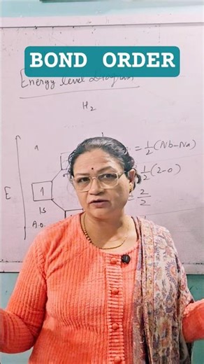 Bond Order Calculation – Concept, Formula & Examples#shorts ##exam #viral #video #youtubeshorts #yt