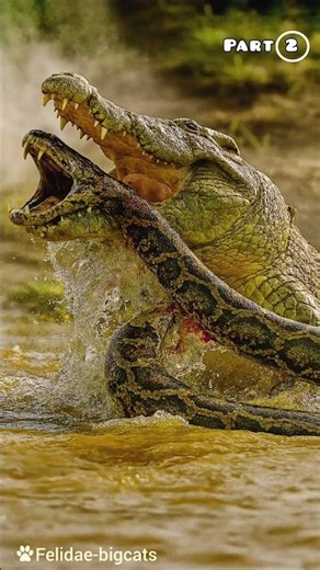 Crocodile vs Python.. Part Two: A Desperate Attempt.