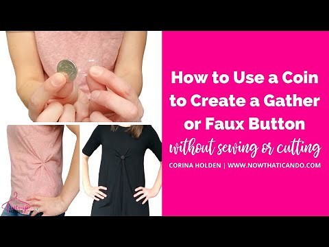 Brilliant Hack to Make a Shirt or Dress Tighter Without Sewing