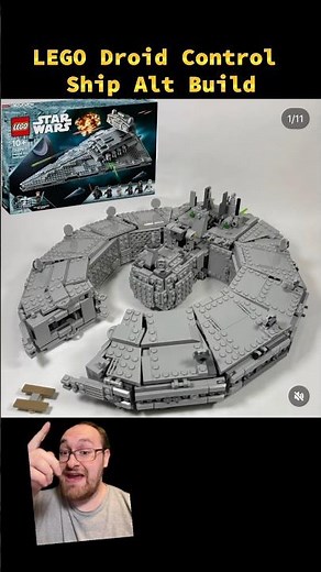 This LEGO Control Ship alt build is INSANE! #lego #legos #legostarwars #starwars #legosets #toys