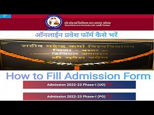 How to Fill Online Registration & Application Form 2022-23 | SMKVV BASTAR