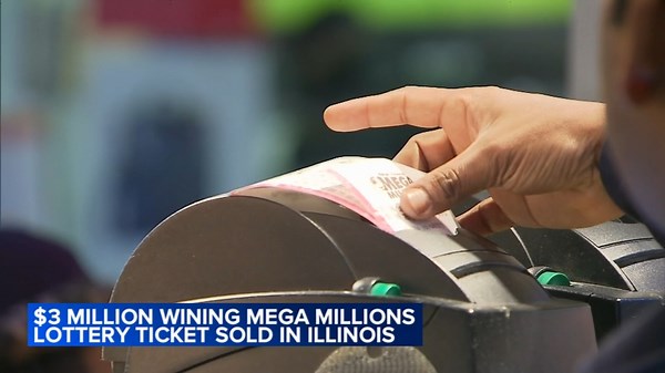 Illinois ticket wins $3M in Mega Millions lottery drawing