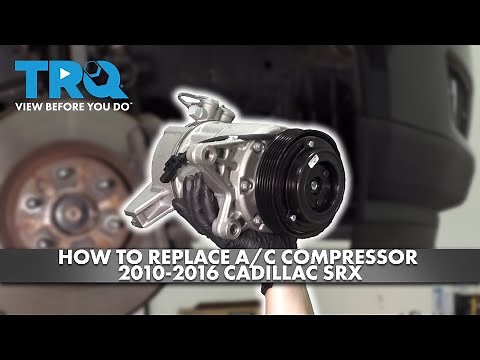 How to Replace AC Compressor 2010-2016 Cadillac SRX