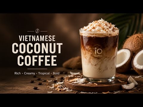 Vietnamese Coconut Coffee | Creamy Tropical Coffee Recipe