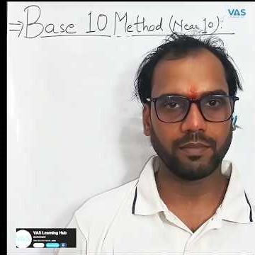How to Multiply Numbers using Base 10 (Maths Trick) | #shorts