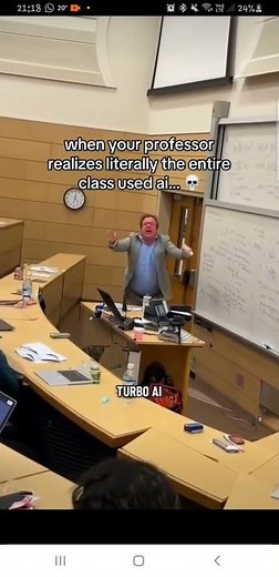 Teachers crashing out over AI. part 78 🤣🤣 #shorts #viral