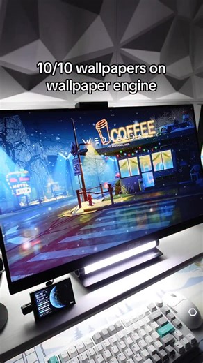 Brian Dinh | NIGHTPARADE on Instagram: "ALL WALLPAPERS 🔗 IN BIO Wallpaper Engine is on Steam. Rainmeter tutorial for the day/date is linked in my bio @nightxparade Comment "Wallpaper" and I'll send you the link to my wallpaper collections. #gamingsetup #pcgamer #wallpaperengine #wallpapers #wallpaper"