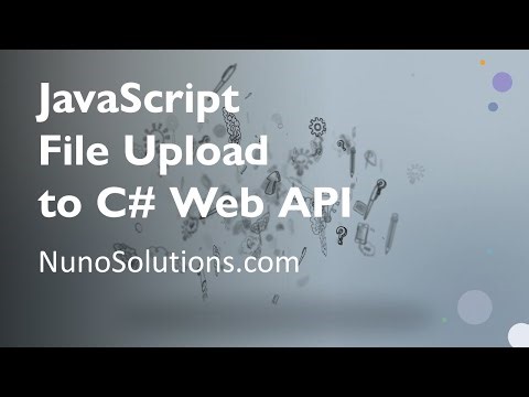 JavaScript File Upload to C# Web API