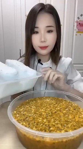 Passion fruit dipping | Cool Ice Reels