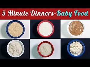 6 Quick and Easy Dinner Recipe Ideas for 8+ Months to 2 Year Olds | 5 Minute Weight Gain Dinners