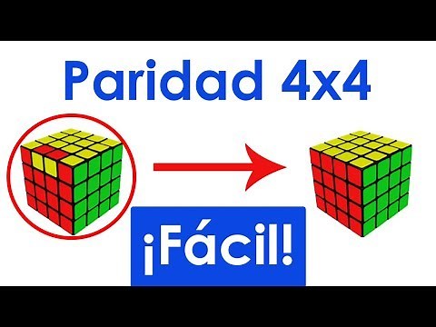 Resolver Paridad 4x4 muy Fácil - Todos los casos | CubosCubik