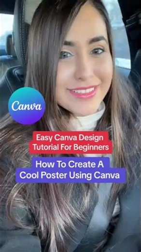 Title: How to Create a Cool Poster in Canva (Beginner-Friendly Design Tutorial) #canvatutorial