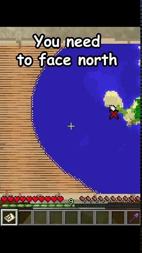 Minecraft | How To ALWAYS Find Buried Treasure #shorts - Java and Bedrock(kind of, READ DESC)