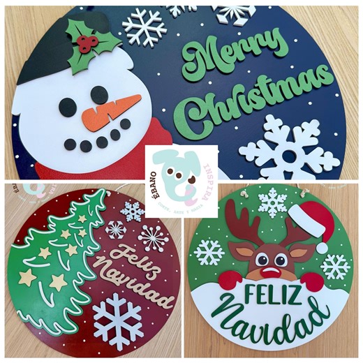 Laser-Cut File Bundle – Set of 3 Digital Designs (svg/dxf/cdr) – Ready for 3–6 mm Wood, MDF or Acrylic – Instant Download - Etsy México